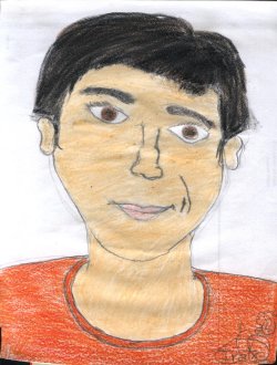 Imagen del retrato de mi primo